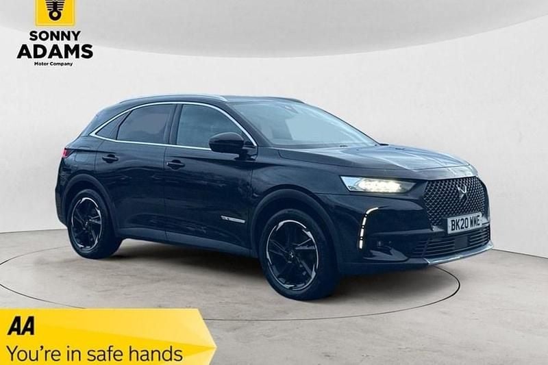 Black Used 2020 DS Automobiles DS7 Crossback Performance SUV | £10,590 (Fair price) - Image 1/1