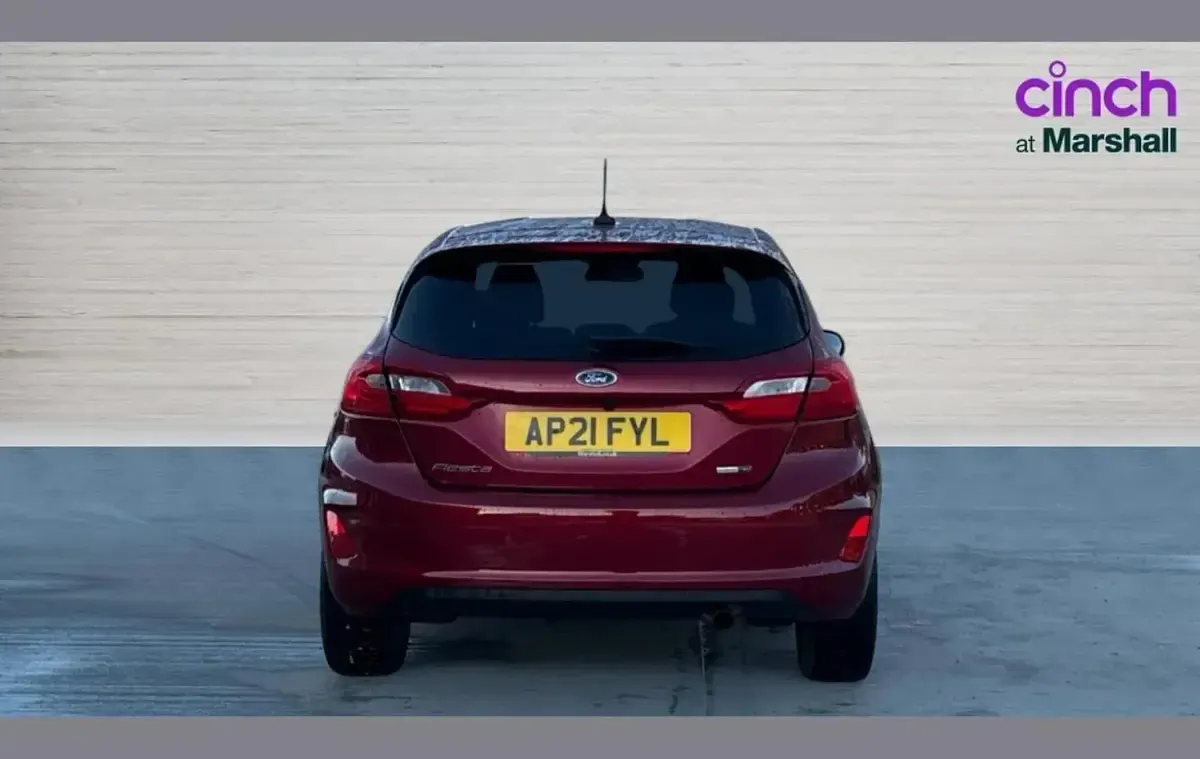 Used Ford Fiesta Titanium X 125 HP (91 kW) 2021 Red Hatchback