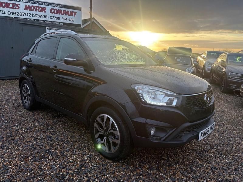 Used Ssangyong (KGM) Korando 178 HP (130 kW) 2016 Black SUV