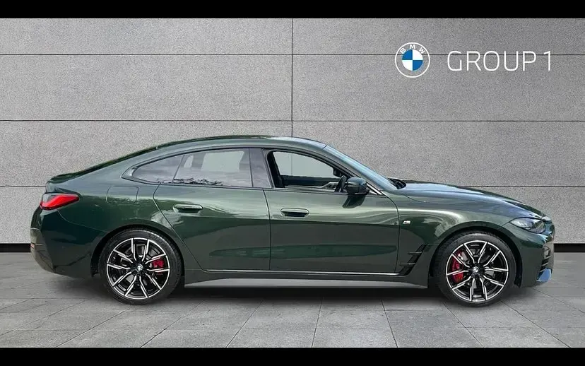 Used BMW 420 Gran Coupé M Sport 181 HP (133 kW) 2022 Sanremo green metallic Coupe