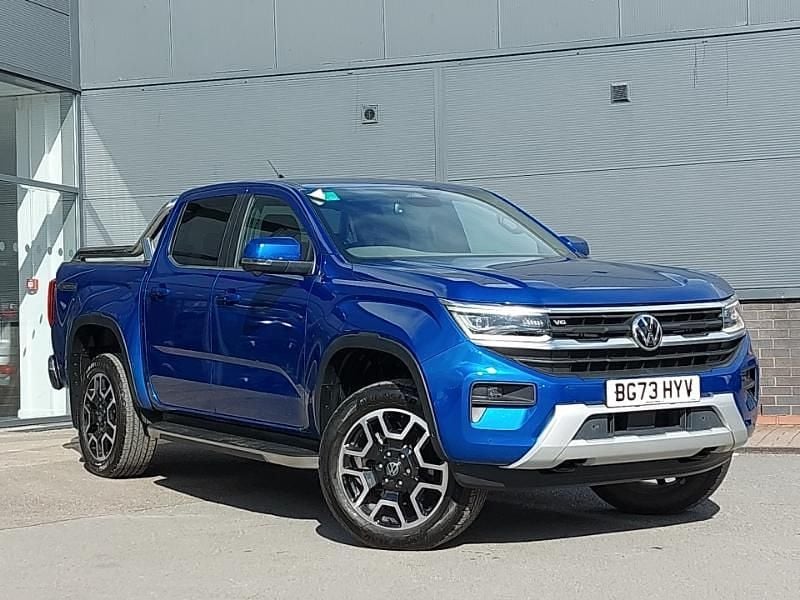 Blue Used 2023 VW Amarok Style Pickup | £34,998 (Super price) - Image 1/4