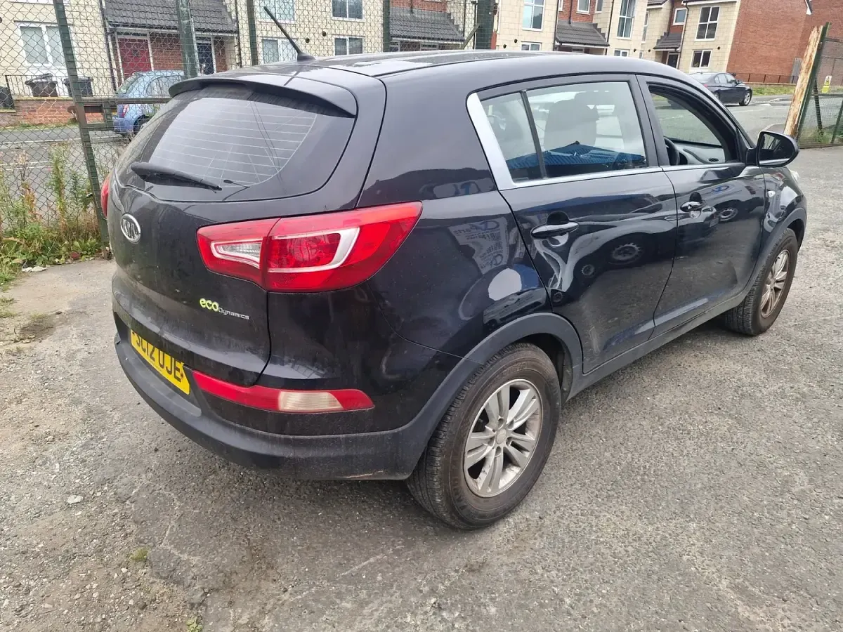 Used Kia Sportage 115 HP (84 kW) 2012 Black SUV