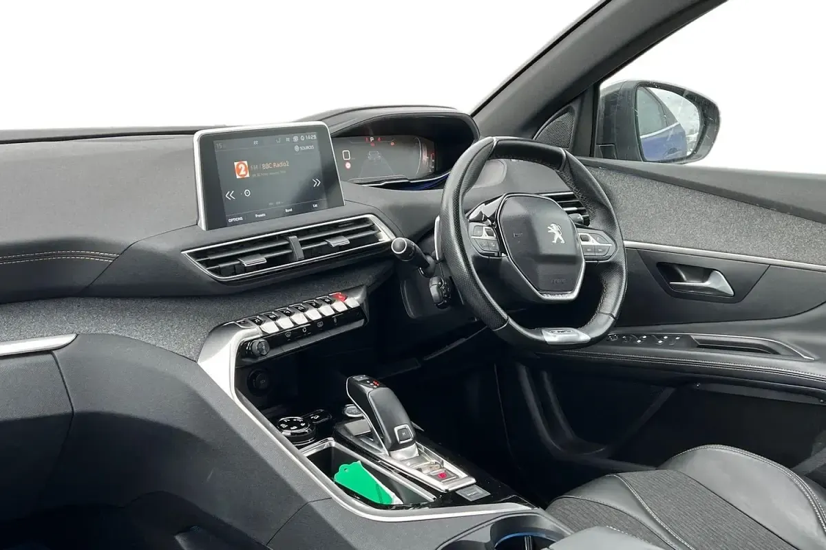 Used Peugeot 3008 GT-line 131 HP (96 kW) 2018 Blue SUV