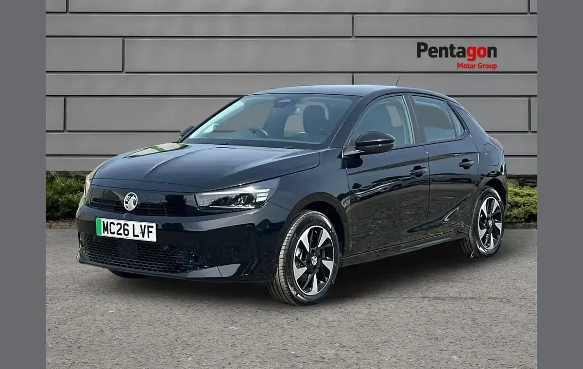 New Vauxhall Corsa-e Design Edition 100 kW (136 HP) 2026 Black Hatchback