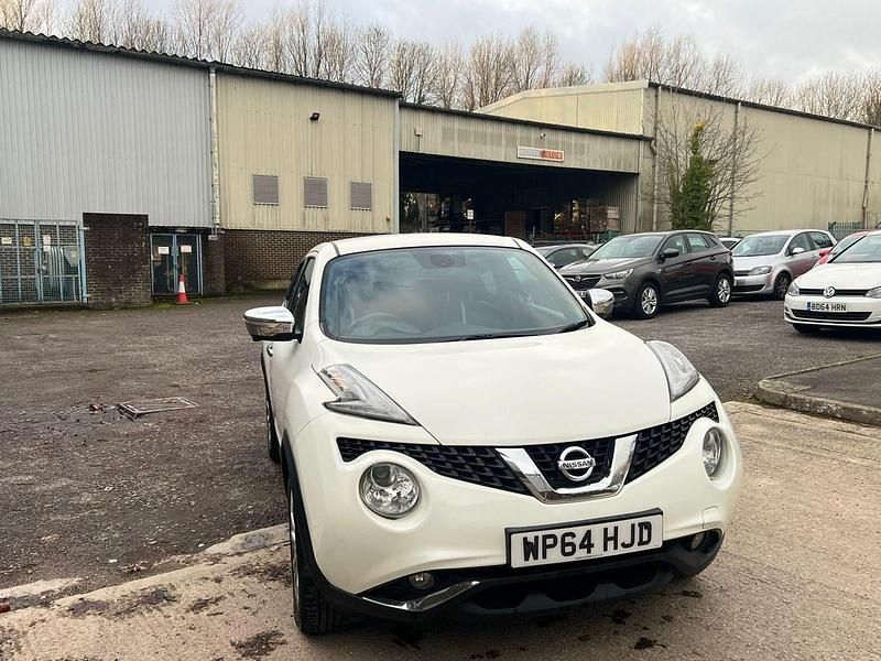 Used Nissan Juke Tekna 2014 White SUV
