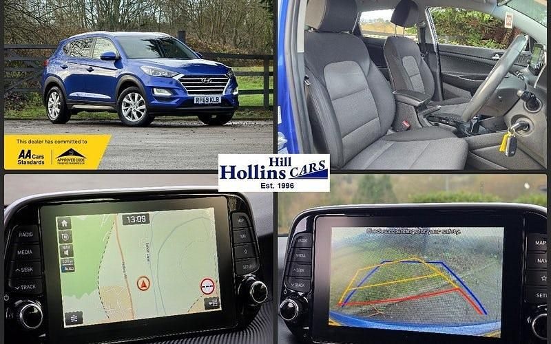 Champion blue Used 2020 Hyundai Tucson SE SUV | £8,975 (Expensive) - Image 1/4