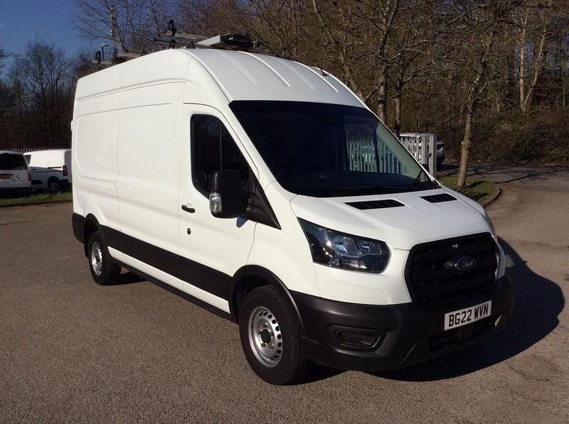 Used Ford Transit 130 HP (95 kW) 2022 White Van