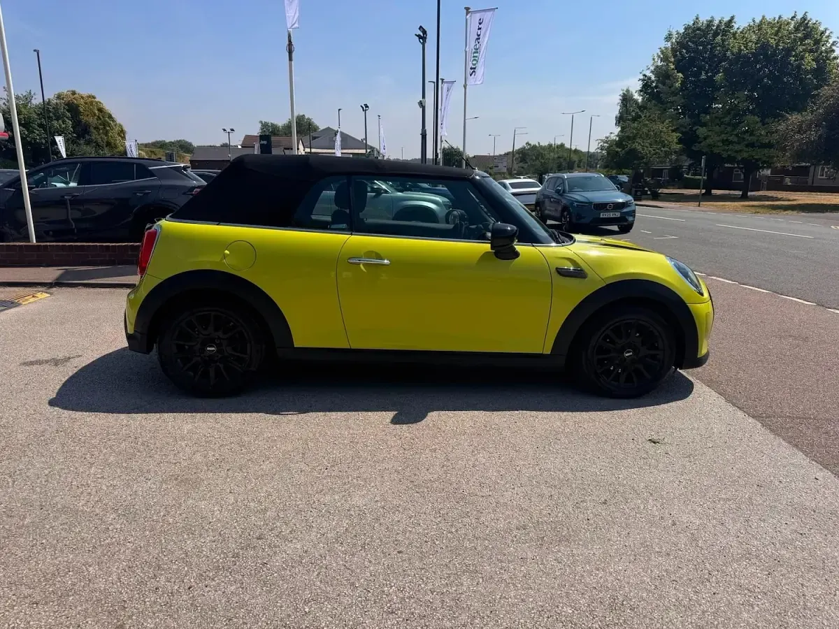 Used Mini Cooper Cabriolet Classic 2021 Yellow Cabriolet
