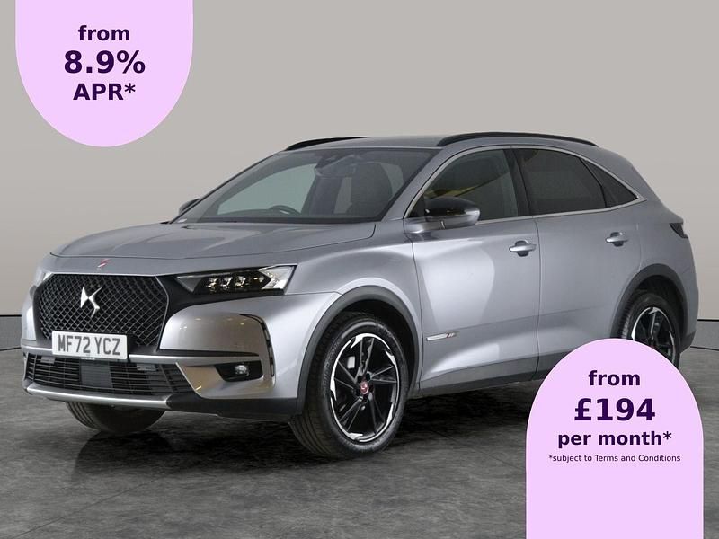 Grey Used 2022 DS Automobiles DS7 Crossback Performance Line Plus SUV | £14,564 (Fair price) - Image 1/3