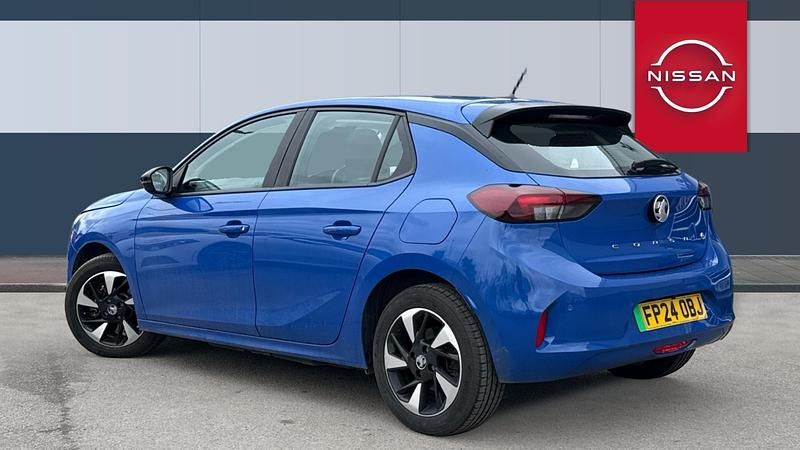 Used Vauxhall Corsa-e Design Edition 100 kW (136 HP) 2024 Blue Hatchback