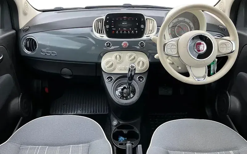 Used Fiat 500 Lounge 69 HP (50 kW) 2019 Grey Hatchback