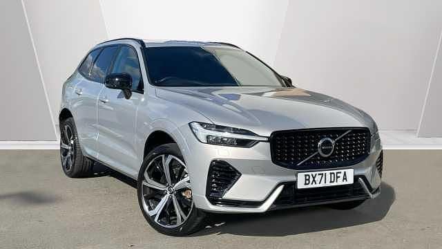 Silver Used 2021 Volvo XC60 R-Design Pro SUV | £26,895 (Fair price) - Image 1/3