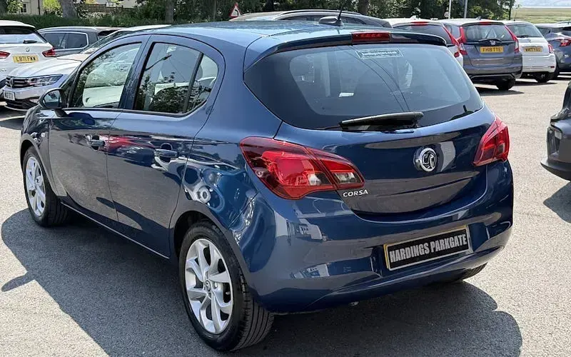 Used Vauxhall Corsa 90 HP (66 kW) 2017 Blue Hatchback