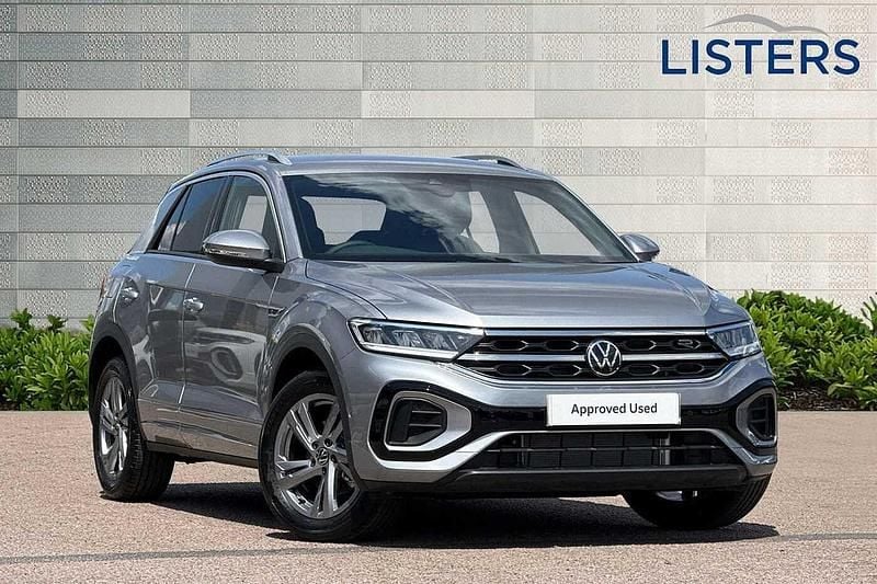 Used VW T-Roc R-line 150 HP (110 kW) 2025 Pyrite silver SUV