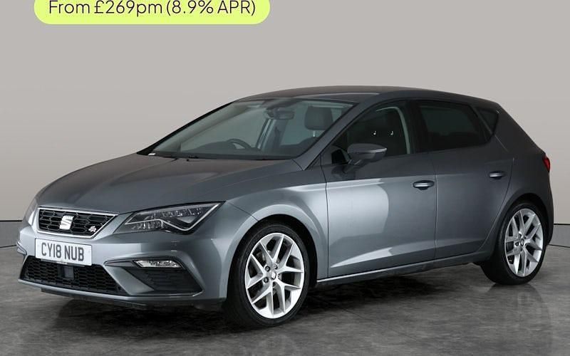 Grey Used 2018 Seat Leon FR Hatchback | £10,805 (Fair price) - Image 1/2