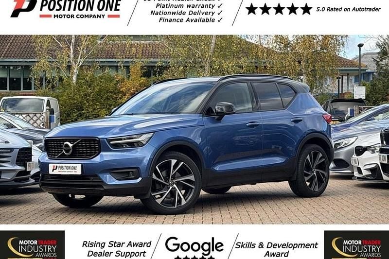 Blue Used 2018 Volvo XC40 R-Design Pro SUV | £22,995 (Fair price) - Image 1/1