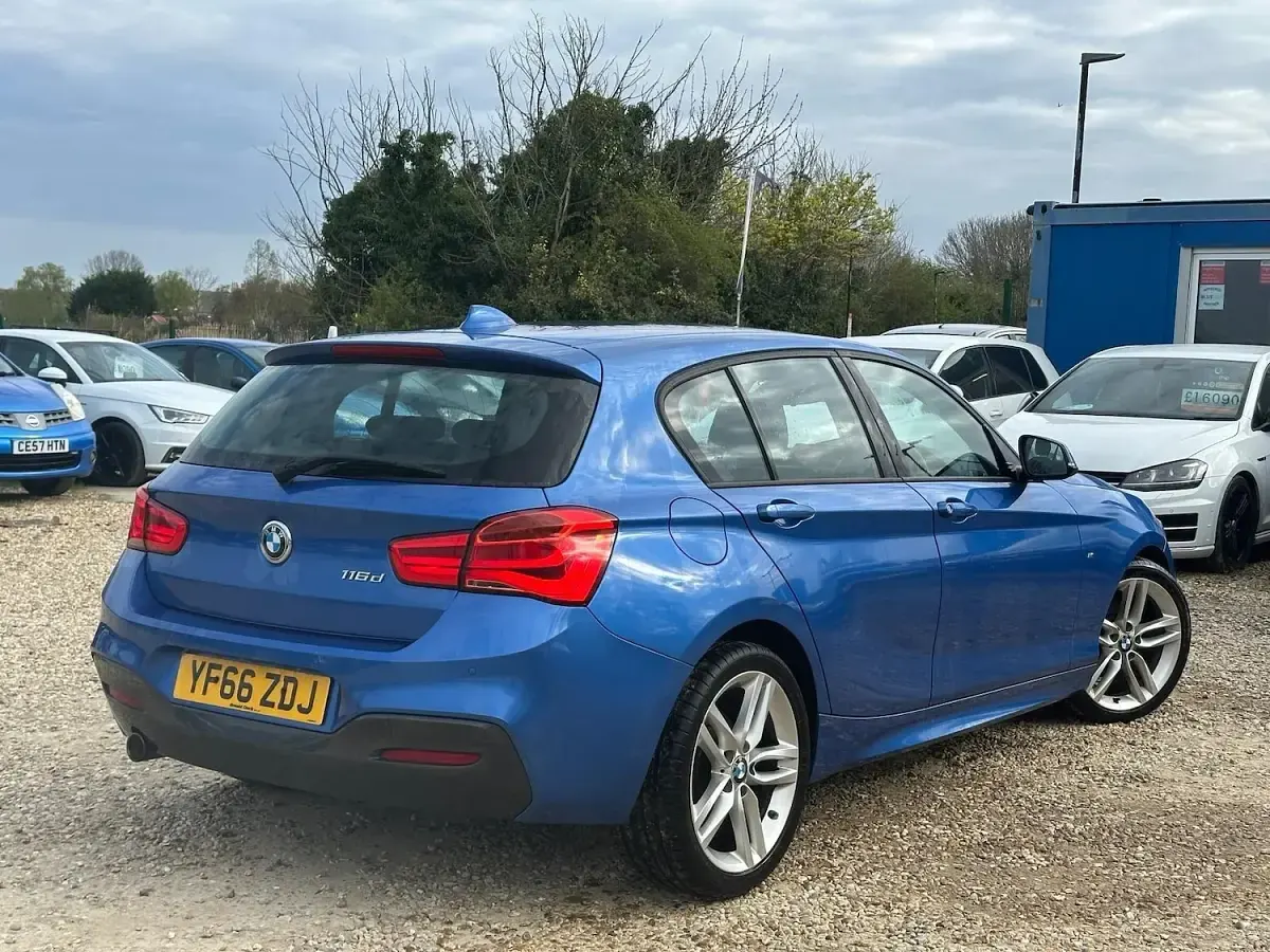 Used BMW 116 M Sport 2016 Blue Hatchback