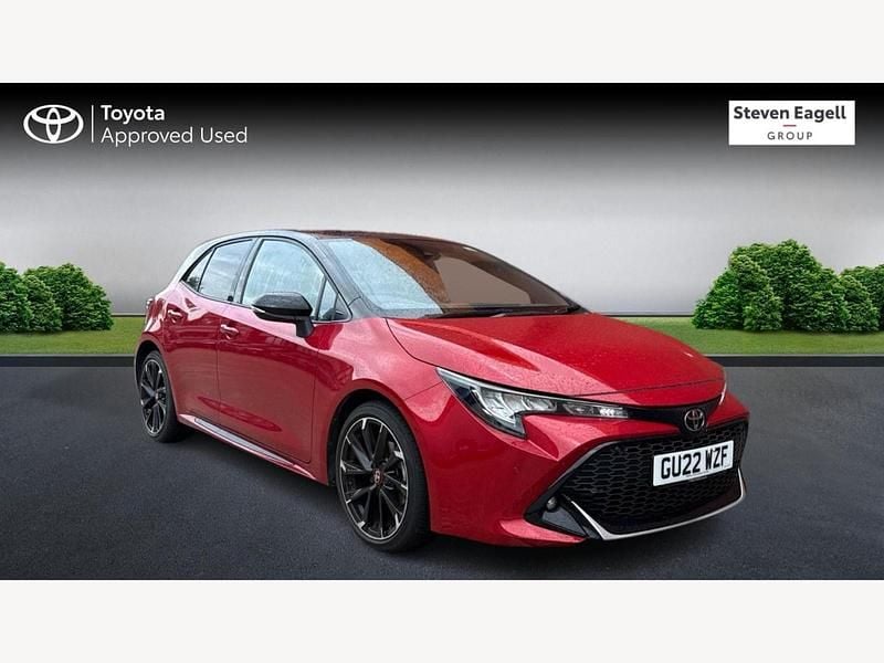 Red/black Used 2022 Toyota Corolla Sport Hatchback | £22,810 (Expensive) - Image 1/3