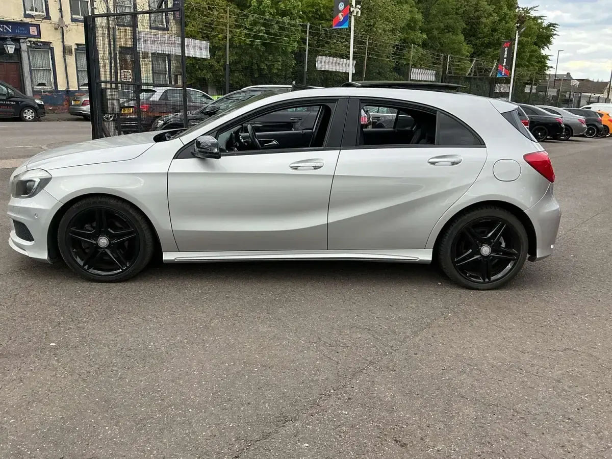 Used Mercedes A200 AMG 136 HP (100 kW) 2014 Silver Hatchback