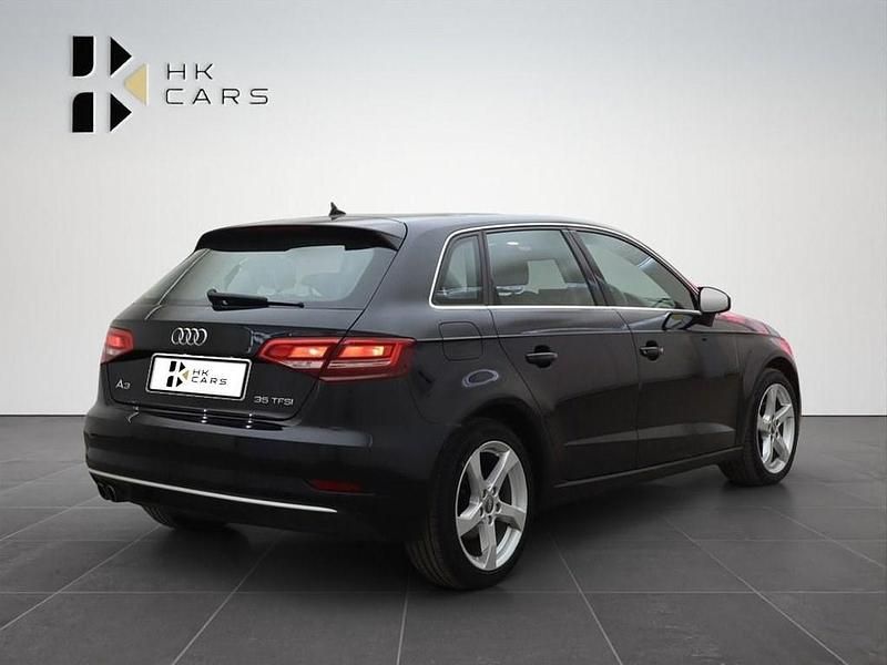 Used Audi A3 Sportback Sport 150 HP (110 kW) 2019 Black Hatchback