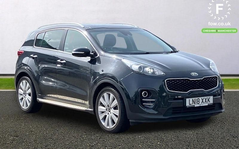 Used Kia Sportage 141 HP (103 kW) 2018 Black SUV