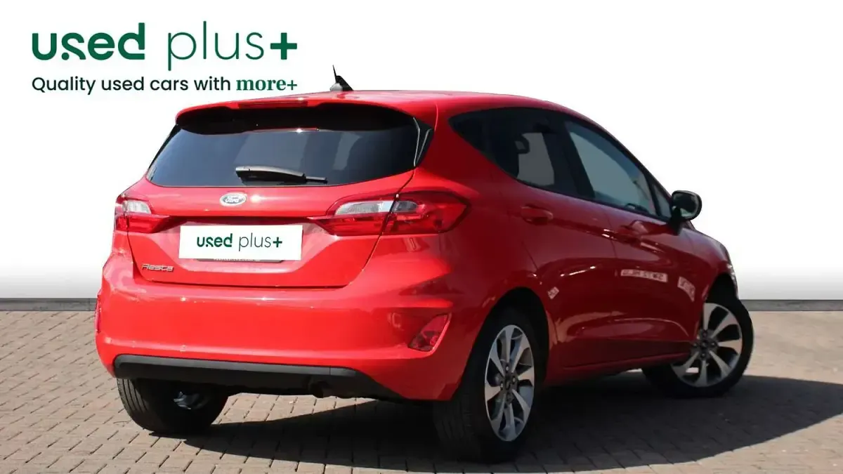 Used Ford Fiesta Trend 95 HP (69 kW) 2020 Red Hatchback
