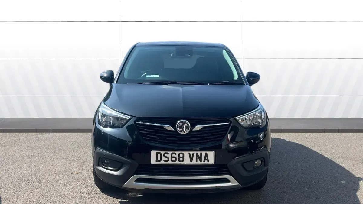 Used Vauxhall Crossland X Elite 110 HP (80 kW) 2018 Black SUV