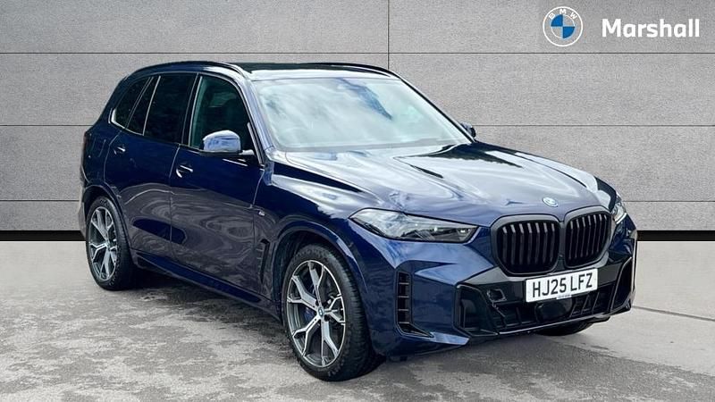 Blue Used 2025 BMW X5 M Sport SUV | £67,338 (Good price) - Image 1/4