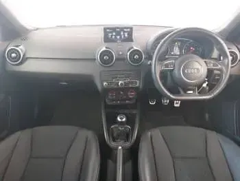 Used Audi A1 S-Line 125 HP (91 kW) 2018 Black Hatchback