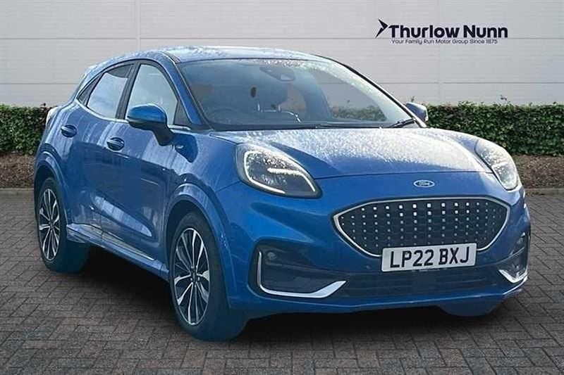 Used Ford Puma ST-Line 155 HP (114 kW) 2022 Blue SUV