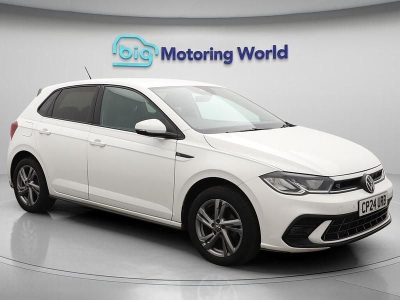 White Used 2024 VW Polo R-line Hatchback | £17,700 (Fair price) - Image 1/4