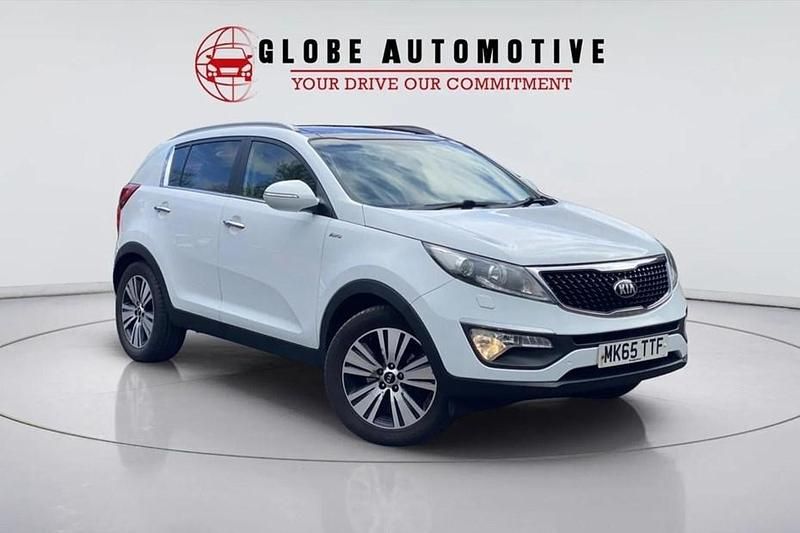 Used Kia Sportage 136 HP (100 kW) 2015 White SUV