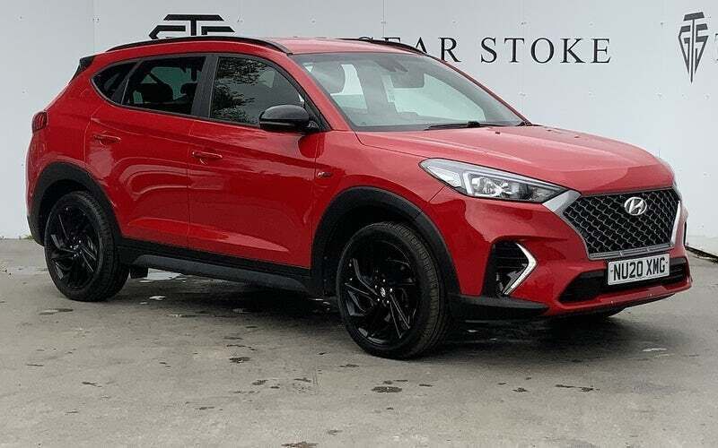 Red Used 2020 Hyundai Tucson N Line SUV | £16,995 (Fair price) - Image 1/4