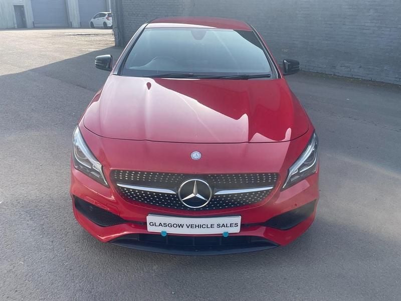 Used Mercedes CLA220 AMG line 177 HP (130 kW) 2016 Red Sedan