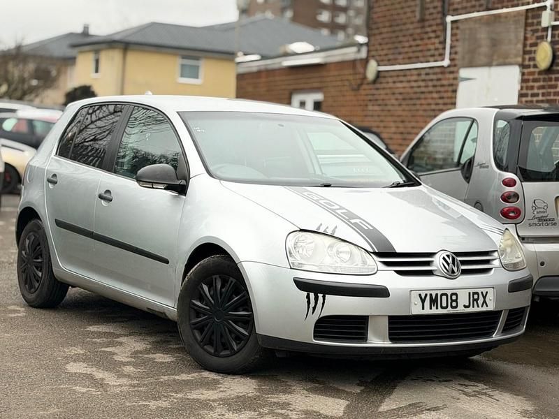 Used VW Golf VI S 80 HP (58 kW) 2008 Silver Hatchback