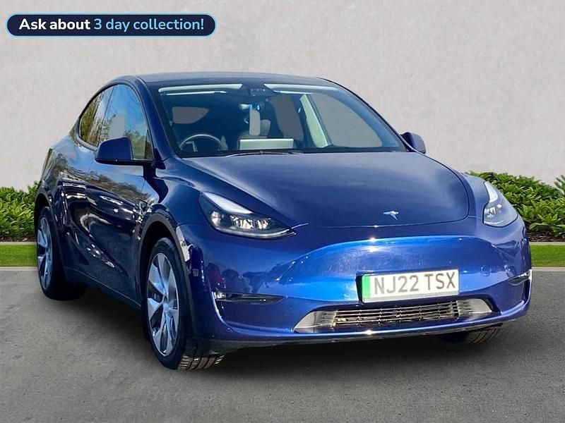 Blue Used 2022 Tesla Model Y Long Range AWD SUV | £24,210 (Fair price) - Image 1/4