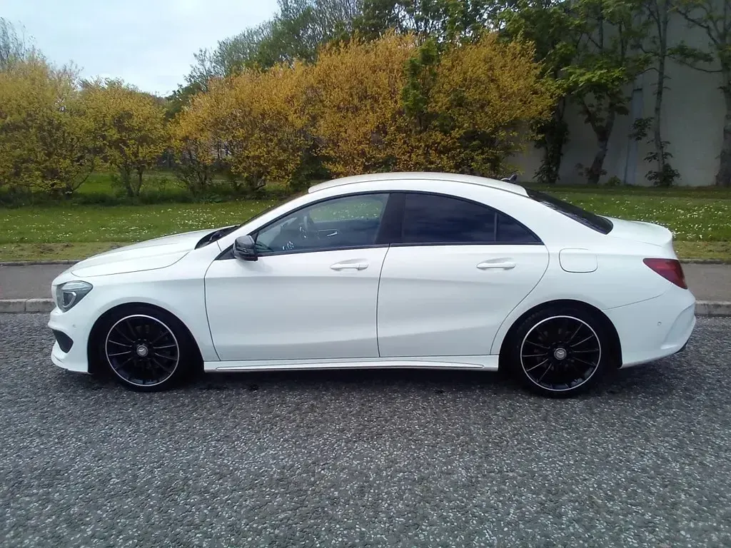 Used Mercedes CLA220 AMG 2016 White Sedan