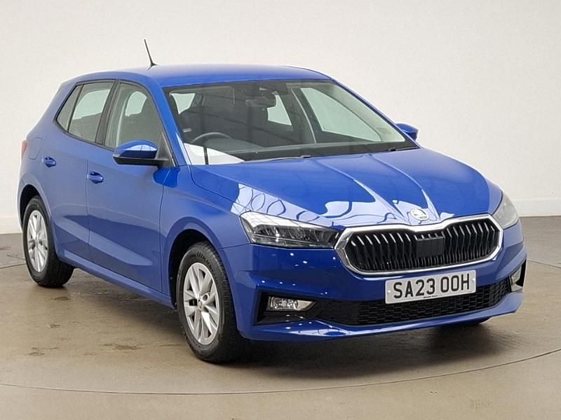 Used Skoda Fabia Comfort 110 HP (80 kW) 2023 Blue Hatchback