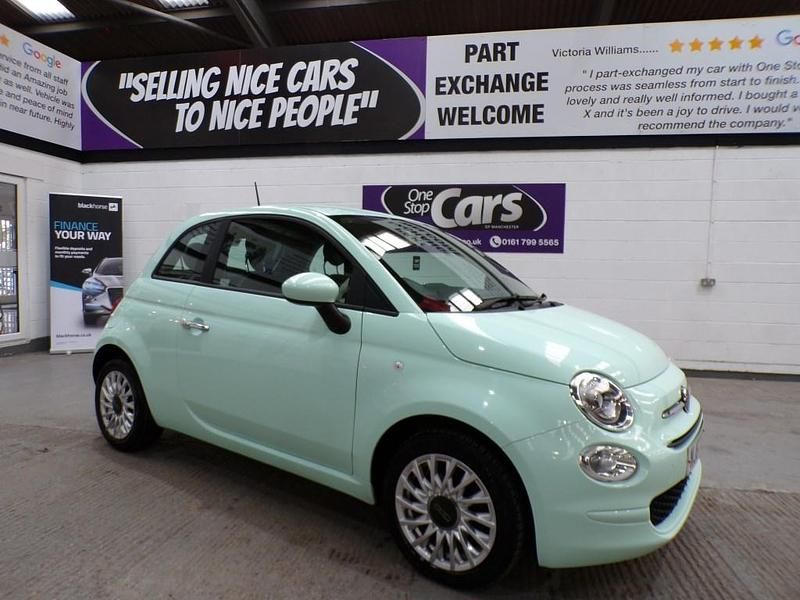 Used Fiat 500 Pop Star 2017 Green Hatchback