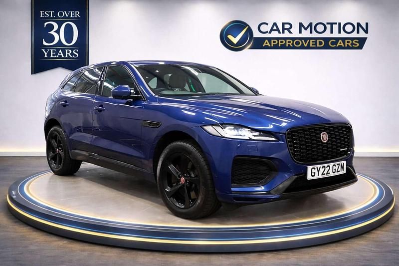 Used Jaguar F-Pace R-Dynamic 404 HP (297 kW) 2022 Blue SUV
