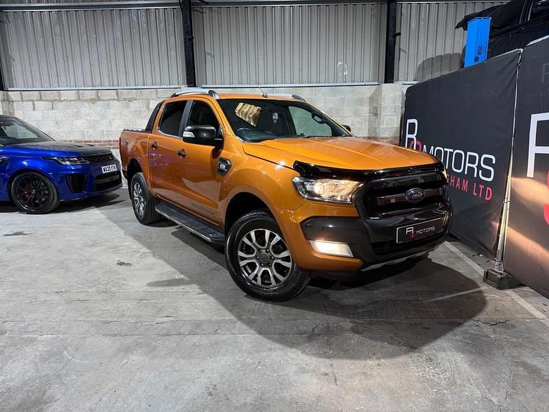 Used Ford Ranger Wildtrack 200 HP (147 kW) 2016 Orange Pickup