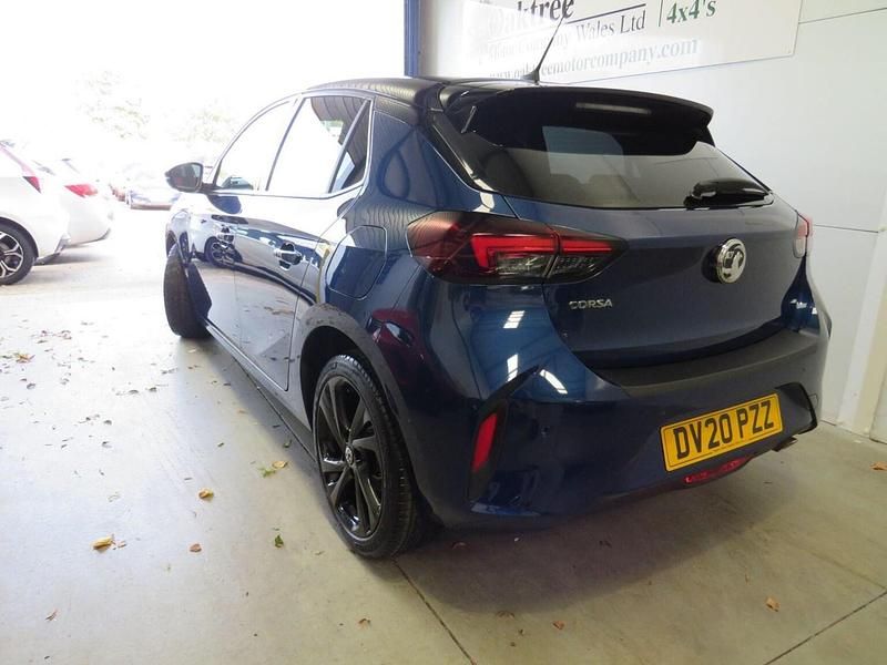 Used Vauxhall Corsa SRi 101 HP (74 kW) 2020 Blue Hatchback