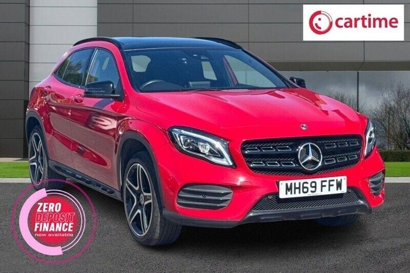 Red Used 2019 Mercedes GLA200 AMG line SUV | £19,250 (A bit pricey) - Image 1/3