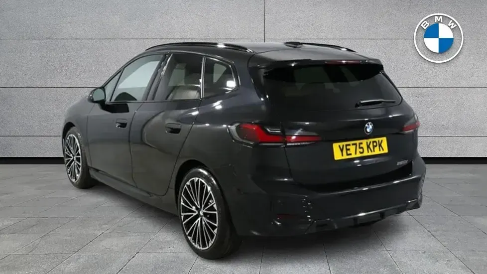 Used BMW 220 Active Tourer M Sport 168 HP (123 kW) 2025 Black MPV