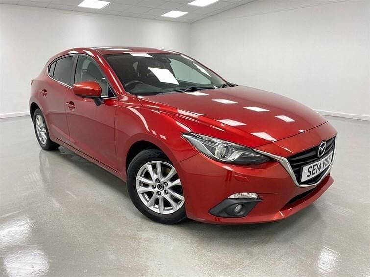 Red Used 2014 Mazda 3 Hatchback | £7,495 (Fair price) - Image 1/4