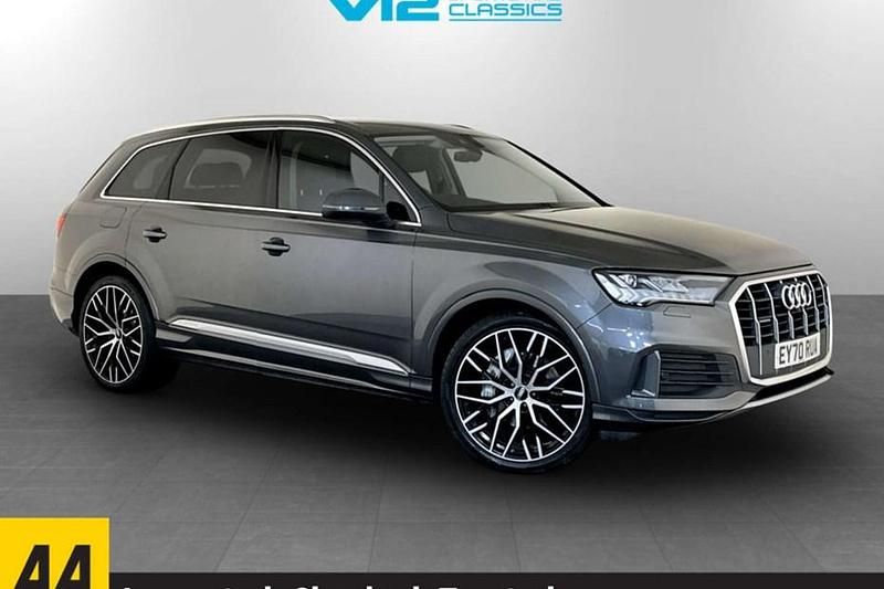 Grey Used 2020 Audi Q7 Sport SUV | £30,895 (Good price) - Image 1/1