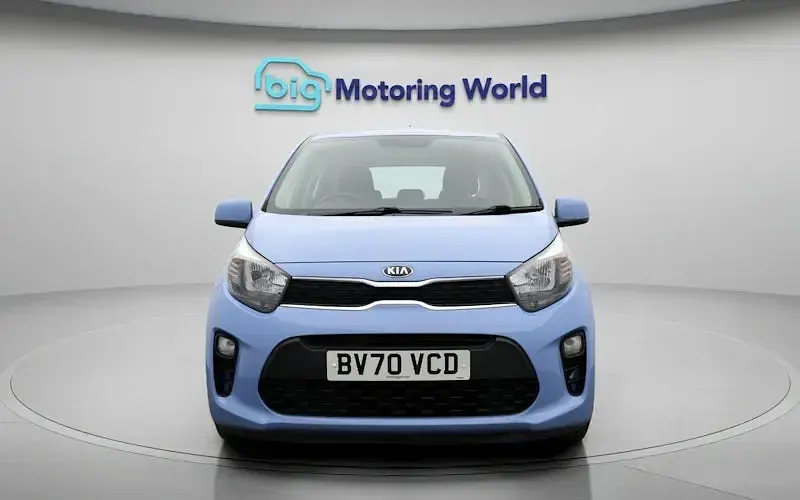 Used Kia Picanto 84 HP (61 kW) 2020 Blue Hatchback
