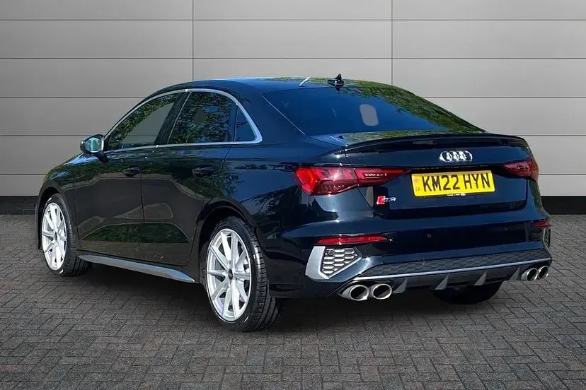 Used Audi S3 Design 306 HP (225 kW) 2022 Mythos black Sedan