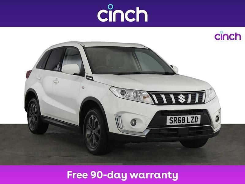 White Used 2019 Suzuki Vitara SZ4 Hatchback | £9,649 (Fair price) - Image 1/3