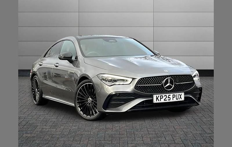 Used Mercedes CLA200 AMG Line Premium Plus 161 HP (118 kW) 2025 Grey Coupe